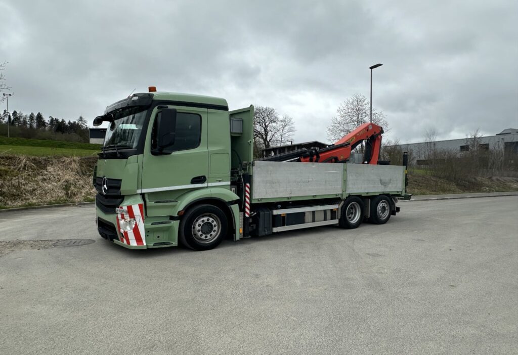 2014 Mercedes-Benz Antos 2543 6x2 SWS Kranbrücke/Hakengerät/Rampen