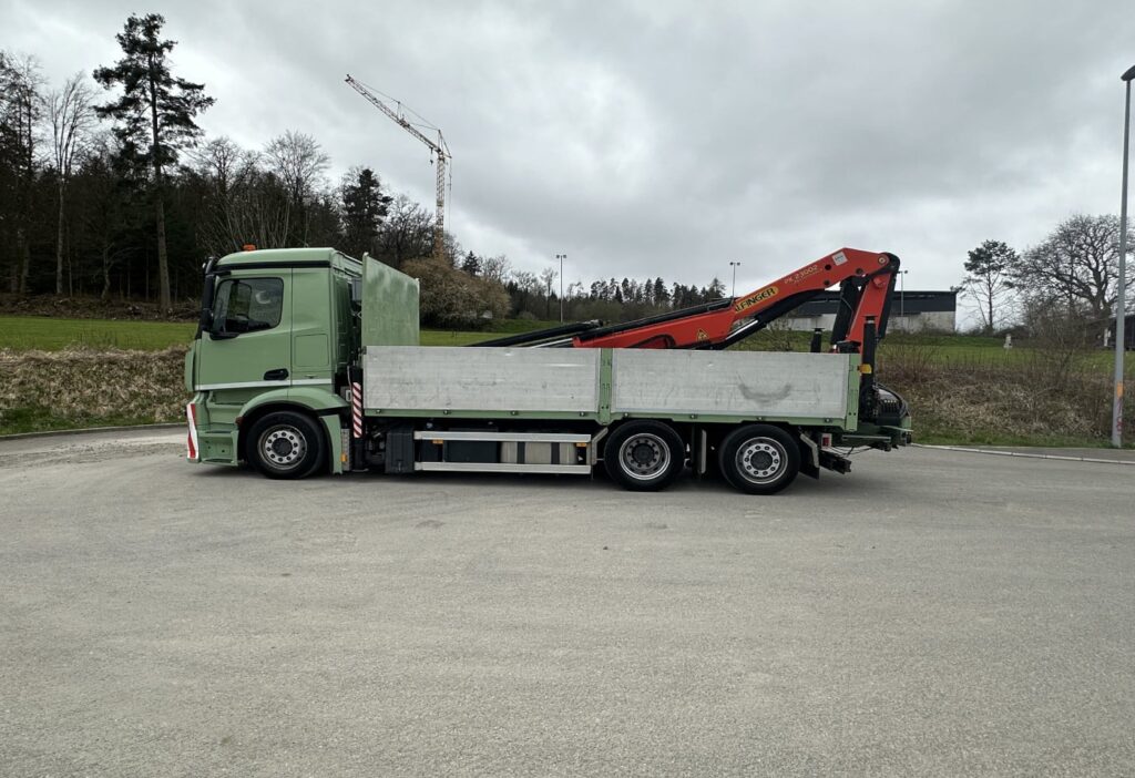 2014 Mercedes-Benz Antos 2543 6x2 SWS Kranbrücke/Hakengerät/Rampen