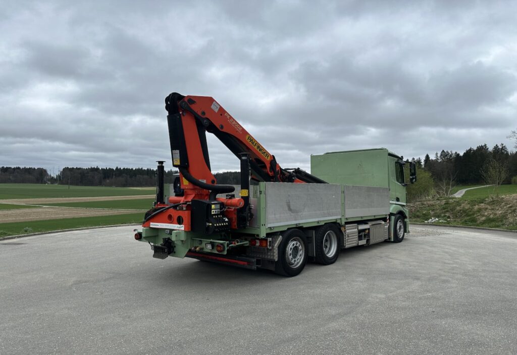 2014 Mercedes-Benz Antos 2543 6x2 SWS Kranbrücke/Hakengerät/Rampen