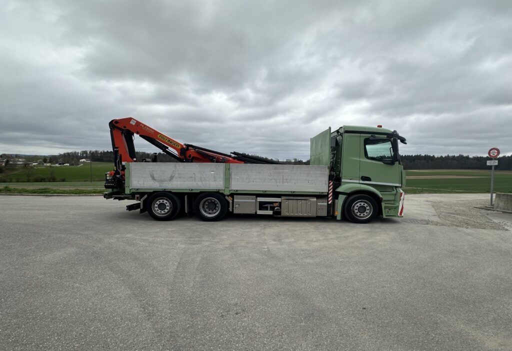 2014 Mercedes-Benz Antos 2543 6x2 SWS Kranbrücke/Hakengerät/Rampen