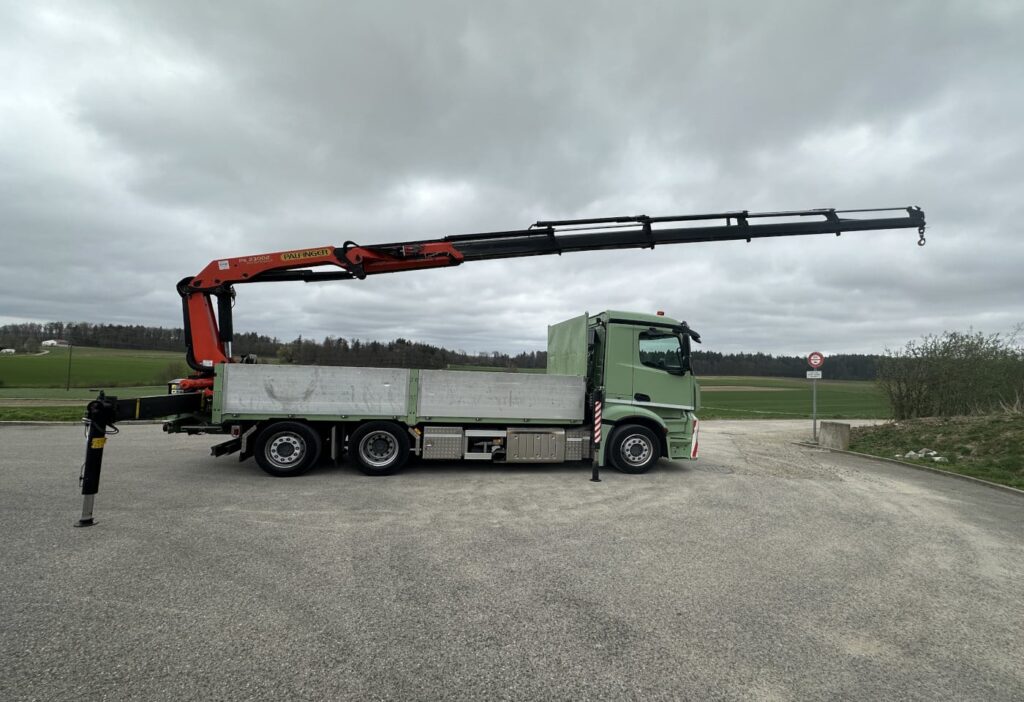 2014 Mercedes-Benz Antos 2543 6x2 SWS Kranbrücke/Hakengerät/Rampen
