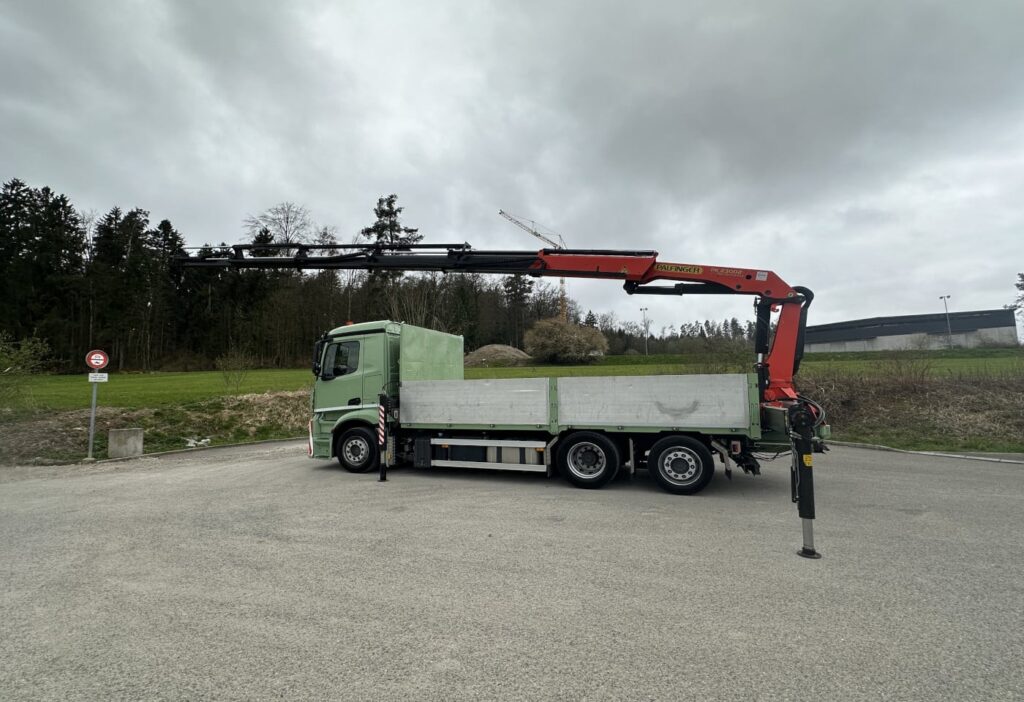2014 Mercedes-Benz Antos 2543 6x2 SWS Kranbrücke/Hakengerät/Rampen