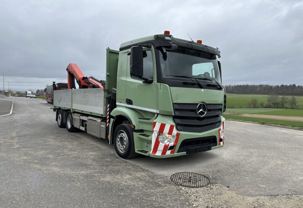2014 Mercedes-Benz Antos 2543 6x2 SWS Kranbrücke/Hakengerät/Rampen