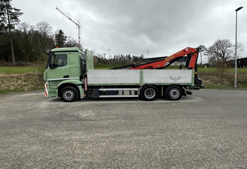 2014 Mercedes-Benz Antos 2543 6x2 SWS Kranbrücke/Hakengerät/Rampen