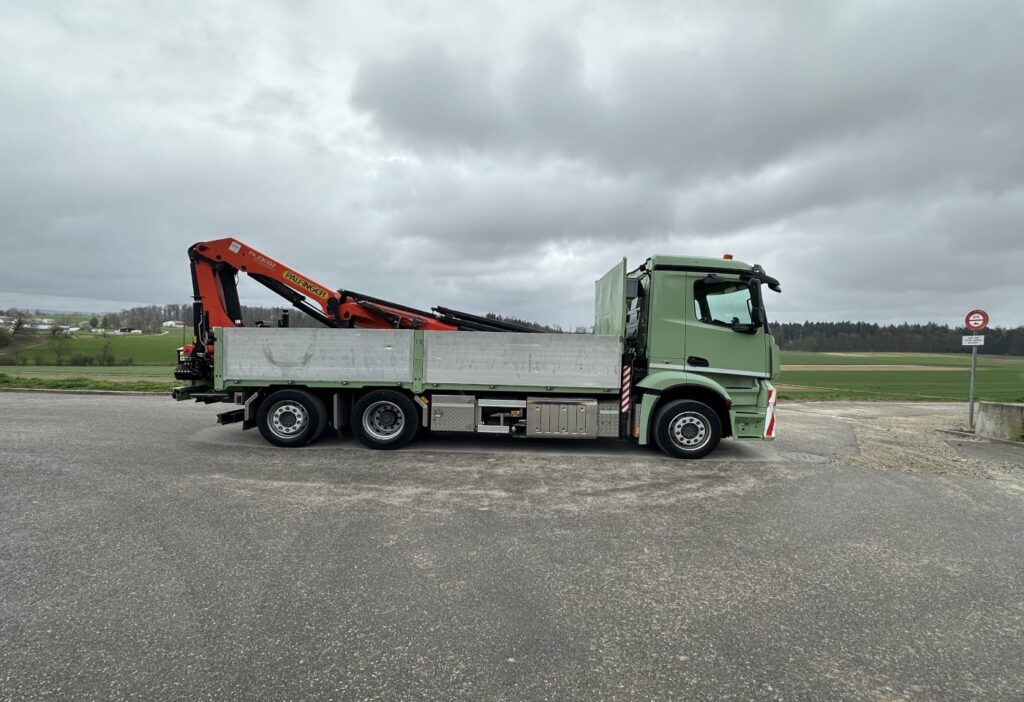 2014 Mercedes-Benz Antos 2543 6x2 SWS Kranbrücke/Hakengerät/Rampen