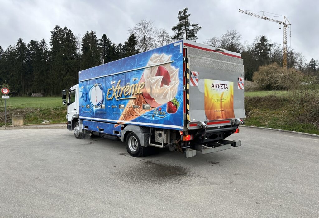 2010 Mercedes-Benz Atego 1022 4x2 Kühlkoffer mit HB