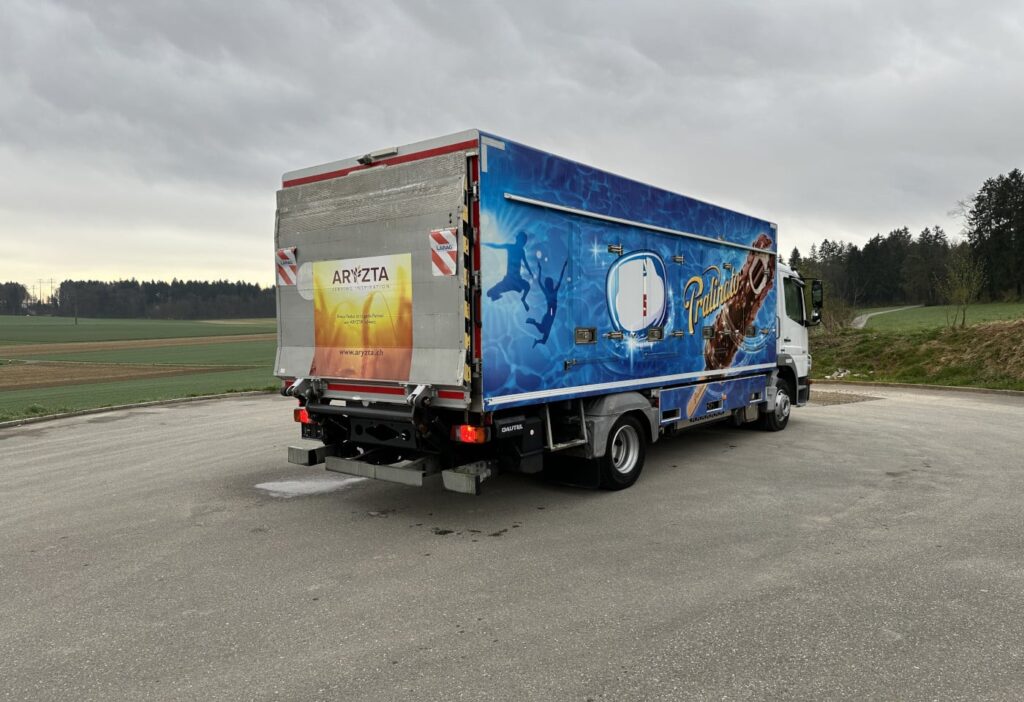 2010 Mercedes-Benz Atego 1022 4x2 Kühlkoffer mit HB