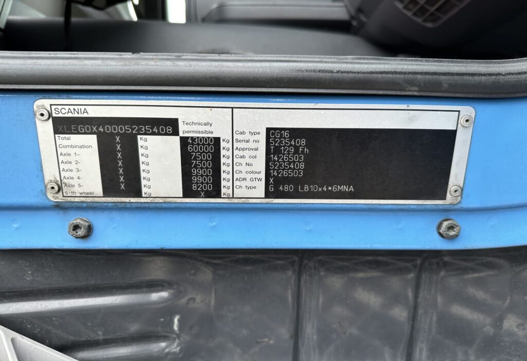 2010 Scania G480LB 10x4*6 Chassis-Kabine *Wasserverlust*