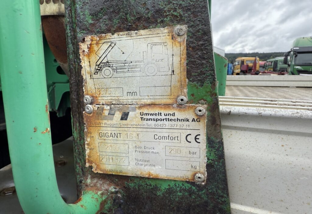 2009 MAN TGM 18.340 Gigant 16T