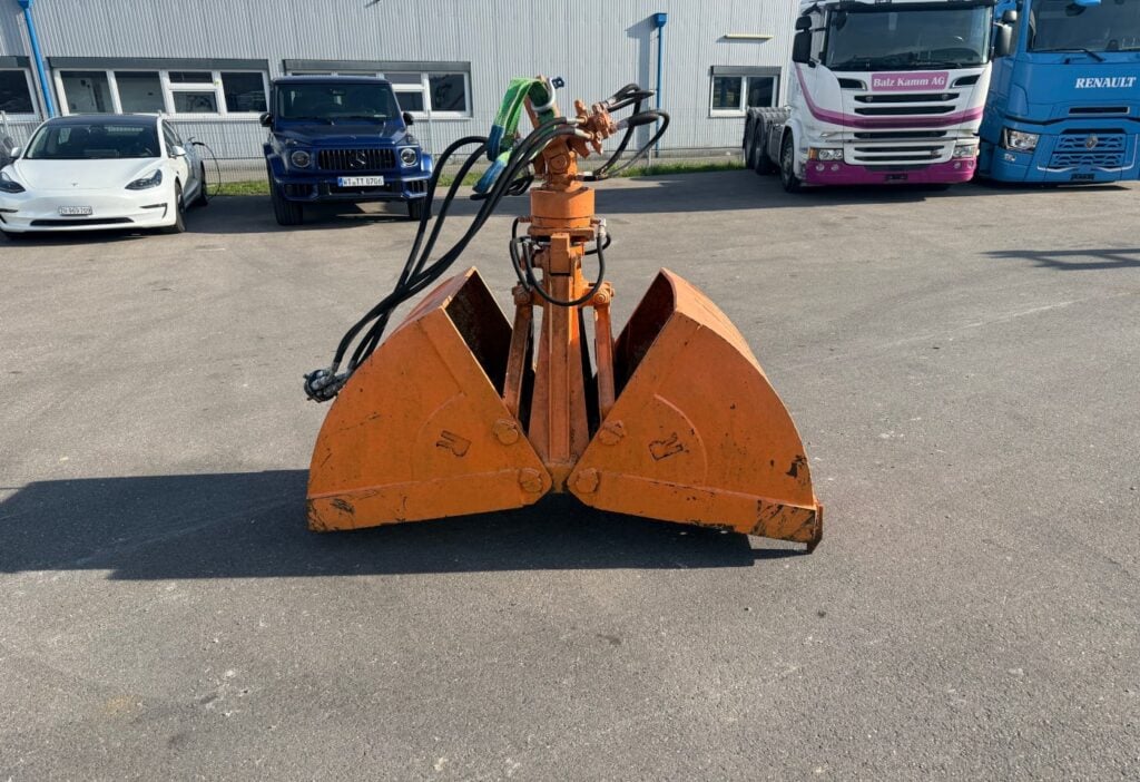 Schalengreifer mit Rotator