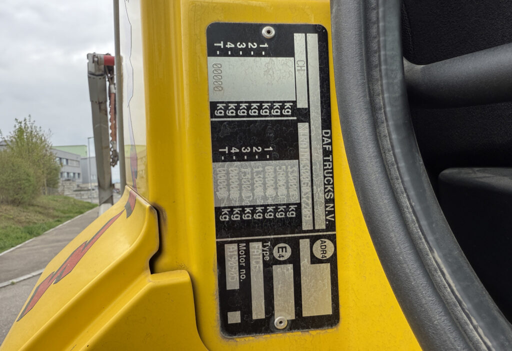 2015 DAF CF 460 6x4 Gigant Retarder AHK