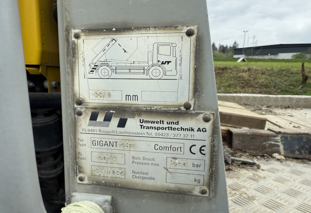 2015 DAF CF 460 6x4 Gigant Retarder AHK