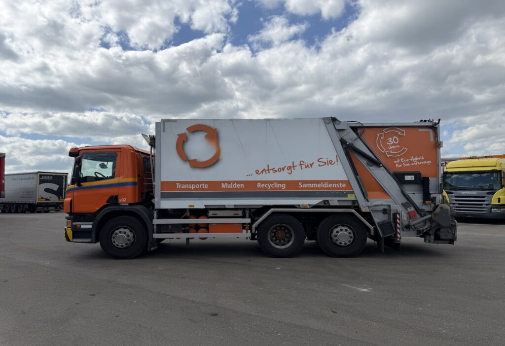 2013 Scania P320 LB 6x2*4 Ochsner + Palfinger PC 3800