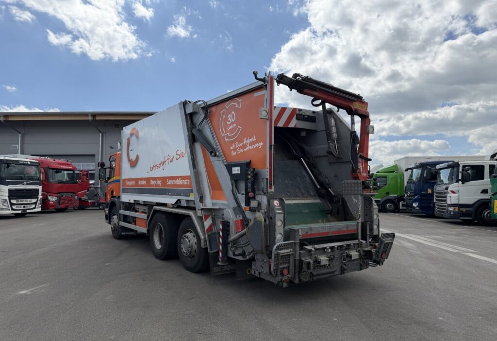 2013 Scania P320 LB 6x2*4 Ochsner + Palfinger PC 3800