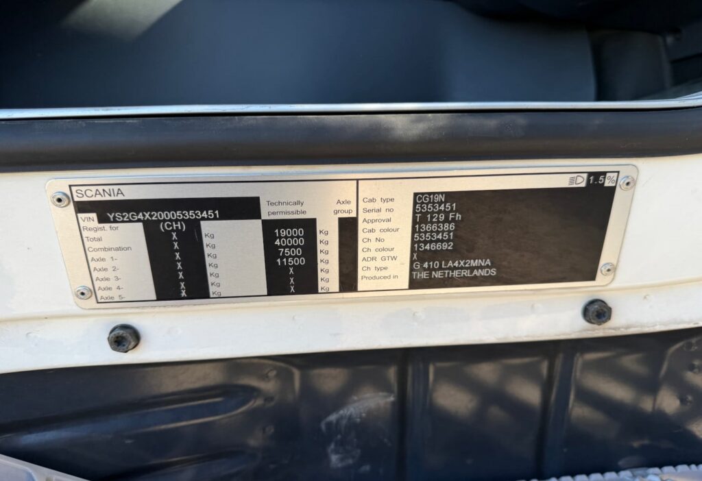 2014 Scania G 410 LA 4x2 Retarder