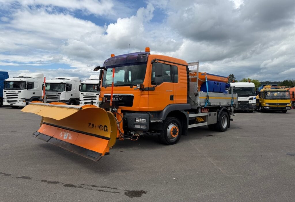 2009 MAN TGM 13.290 4x4 Kipper Winterdienst