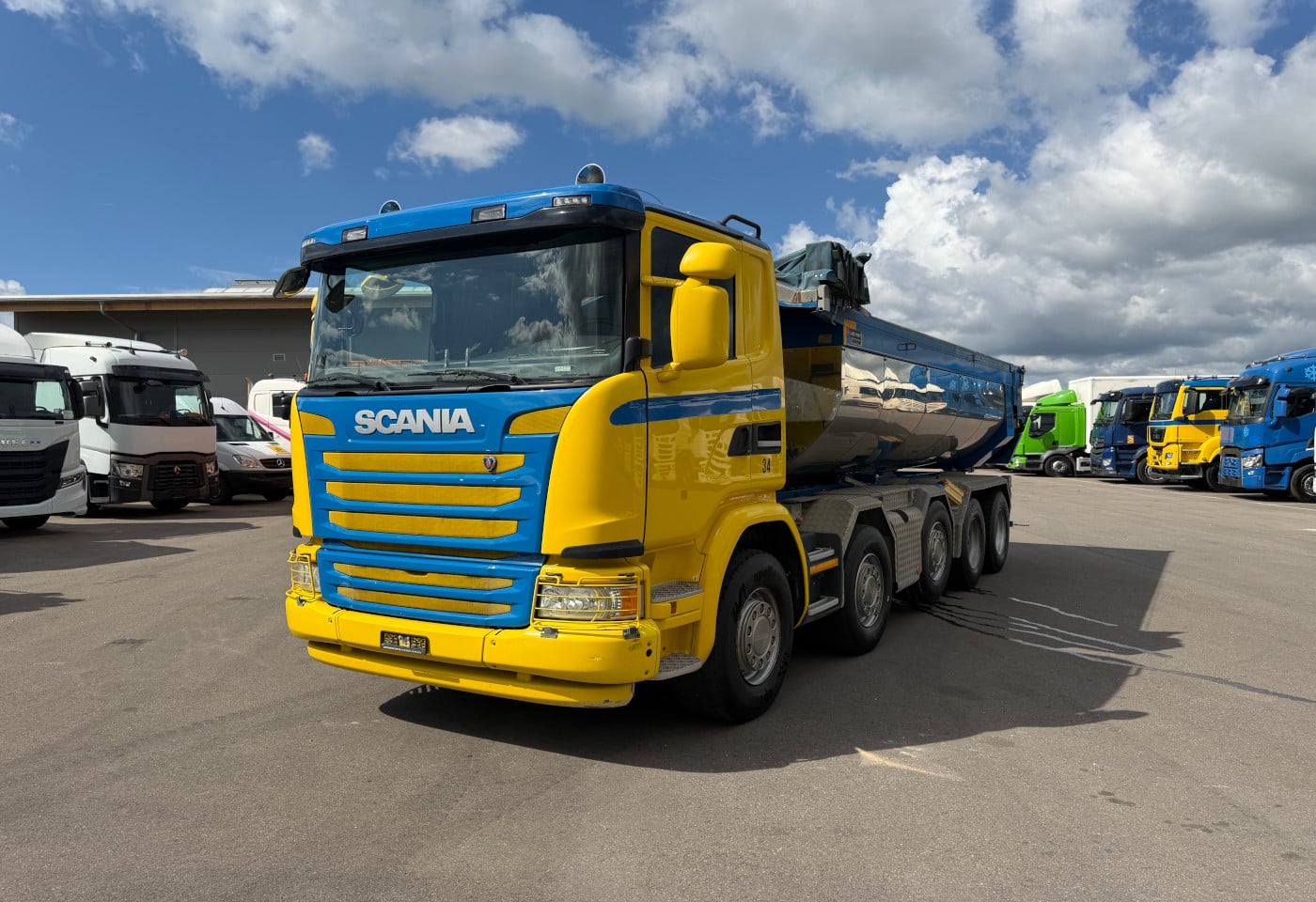 gebraucht Scania