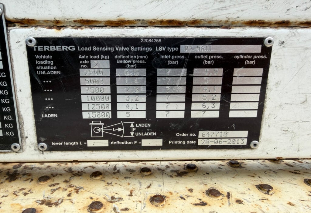 2013 Terberg YT222 4x2 Chassis-Kabine