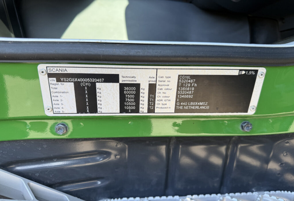 2013 Scania G 440 LB 8x4 Moser