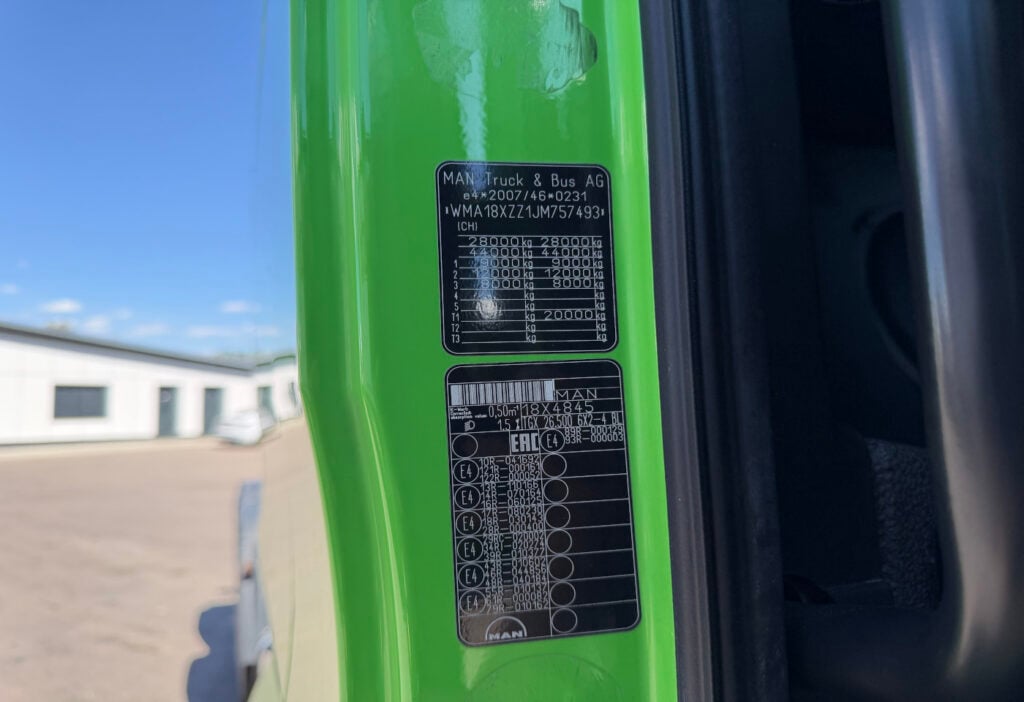 2018 MAN TGX 26.500 6x2*4 Nebenantrieb