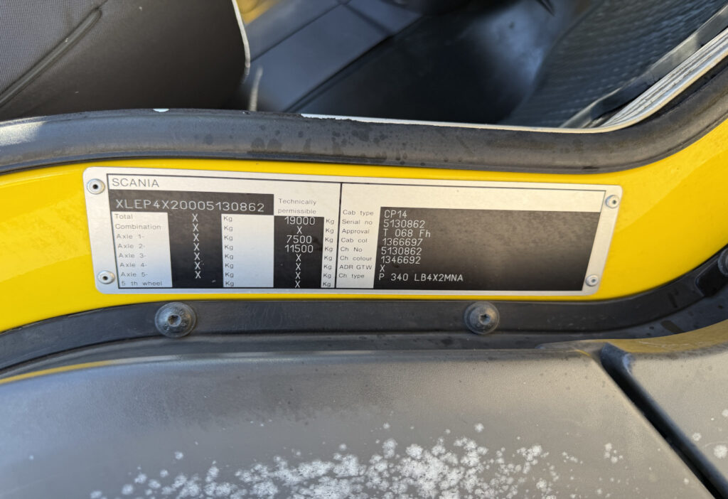 2005 Scania P340 LB4x2 Plane/HB