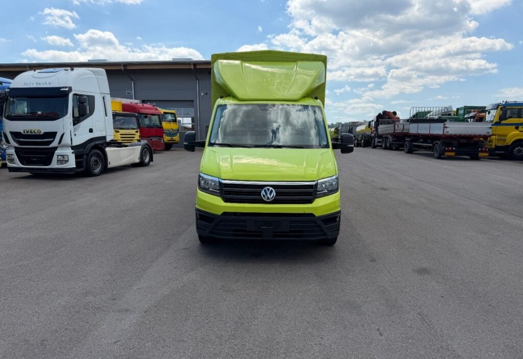 2019 VW Crafter 35 Brücke m. Verdeck + Hebebühne
