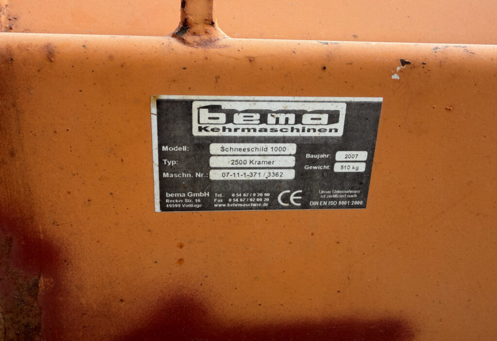 2008 Kramer 580 T Teleskop