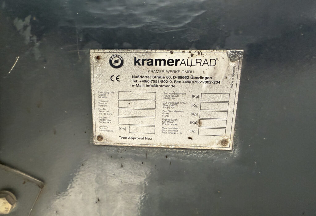 2008 Kramer 580 T Teleskop