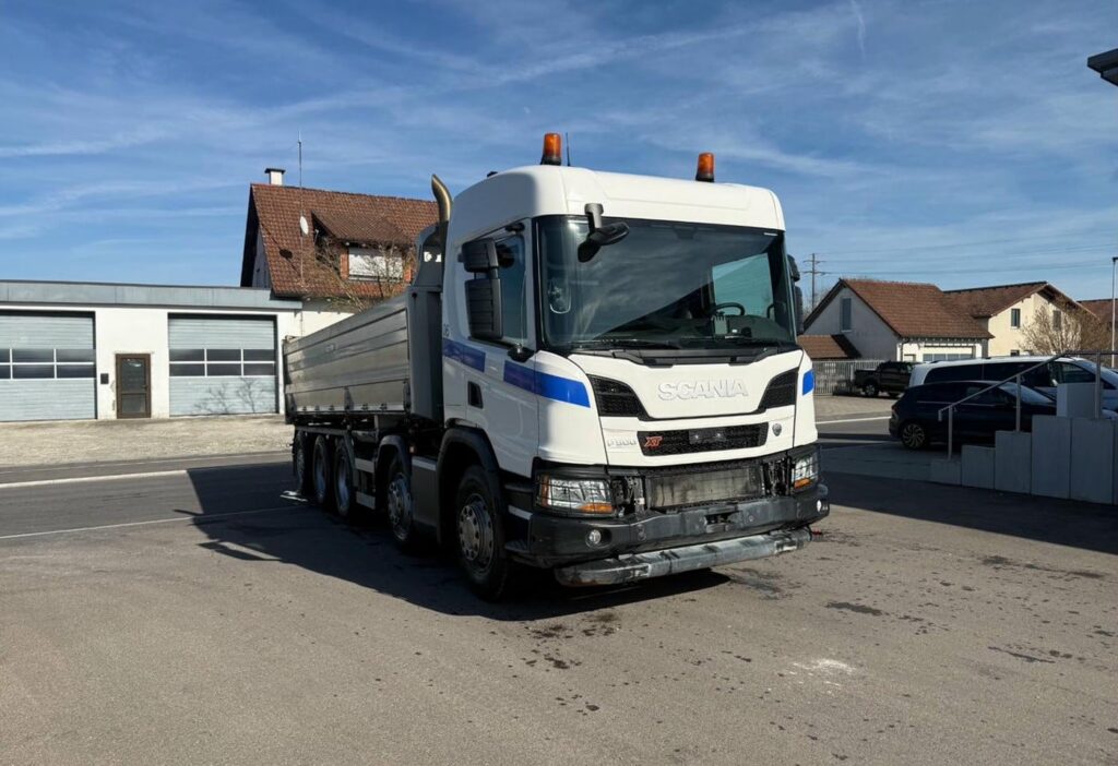2020 SCANIA P500 10x4*6 Trösch 3SK erste Antriebsachse Schaden