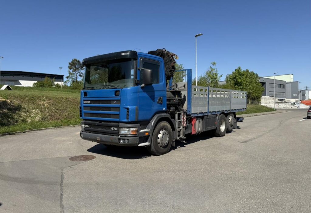 2003 Scania R124 470 6x2*4 HIAB 220 C-4