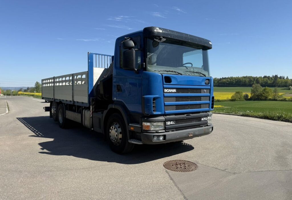 2003 Scania R124 470 6x2*4 HIAB 220 C-4