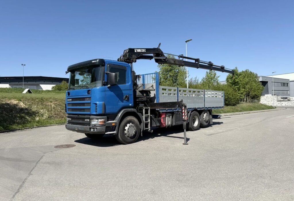 2003 Scania R124 470 6x2*4 HIAB 220 C-4