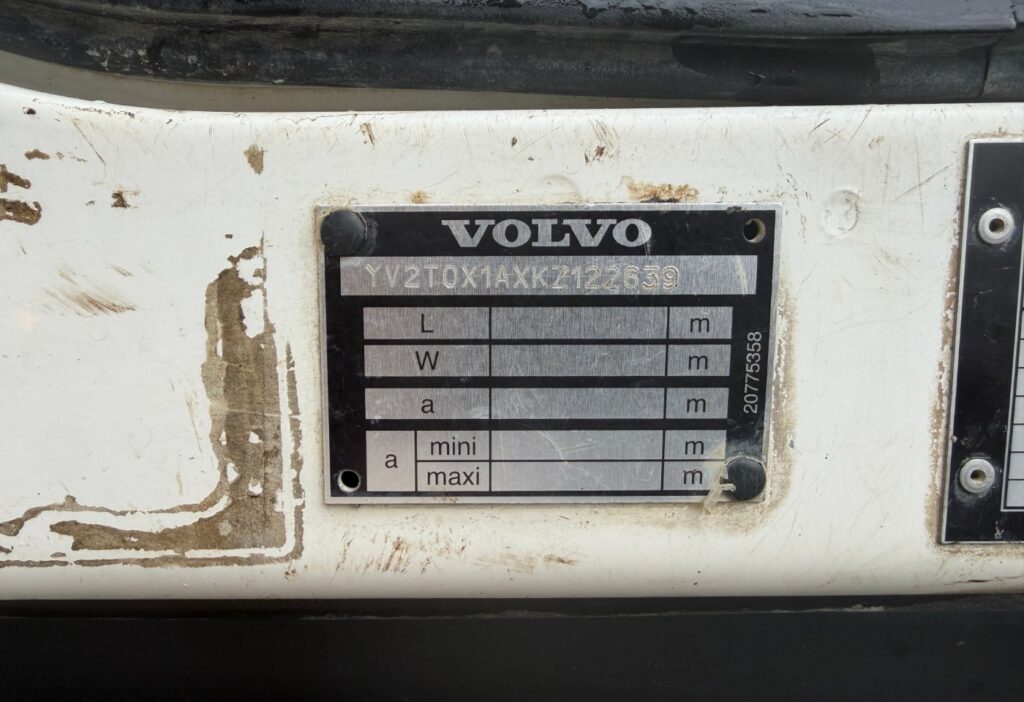 2019 Volvo FL-250 4x2 Abrollkipper 40 km/h