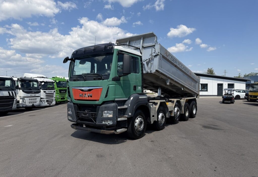 2015 MAN TGS 50.480 10x4 Moser Rockbox