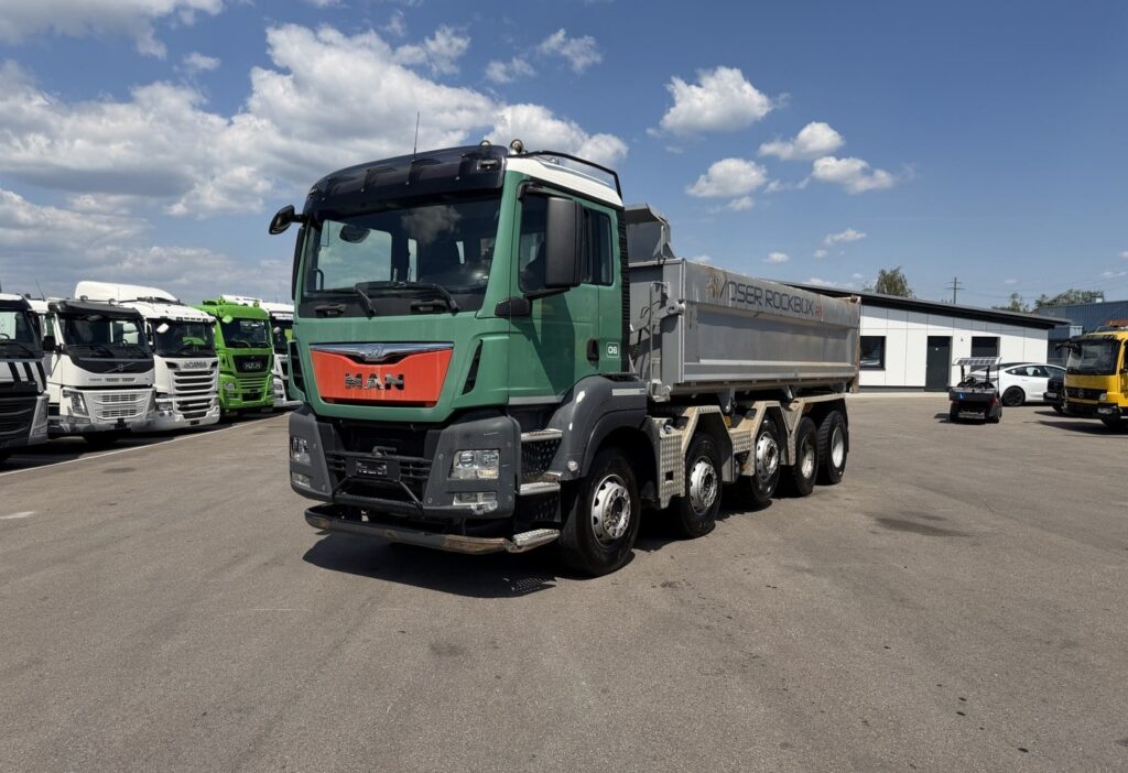 2015 MAN TGS 50.480 10x4 Moser Rockbox