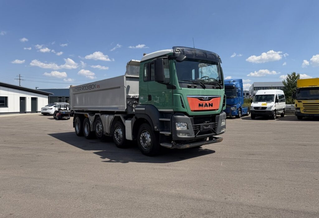 2015 MAN TGS 50.480 10x4 Moser Rockbox