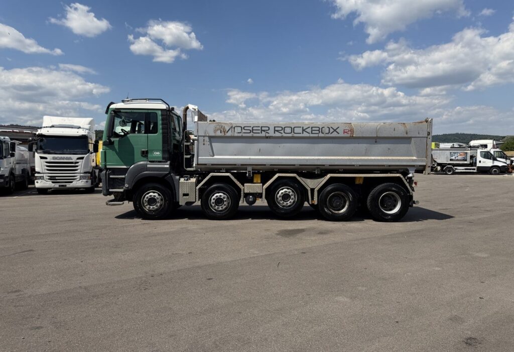 2015 MAN TGS 50.480 10x4 Moser Rockbox