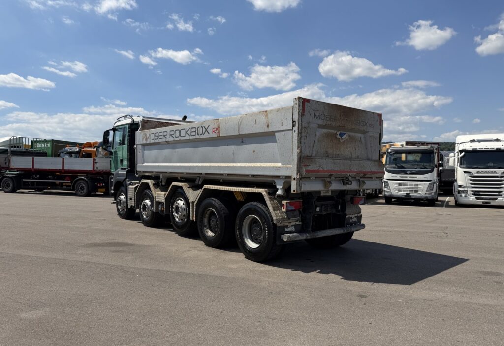 2015 MAN TGS 50.480 10x4 Moser Rockbox