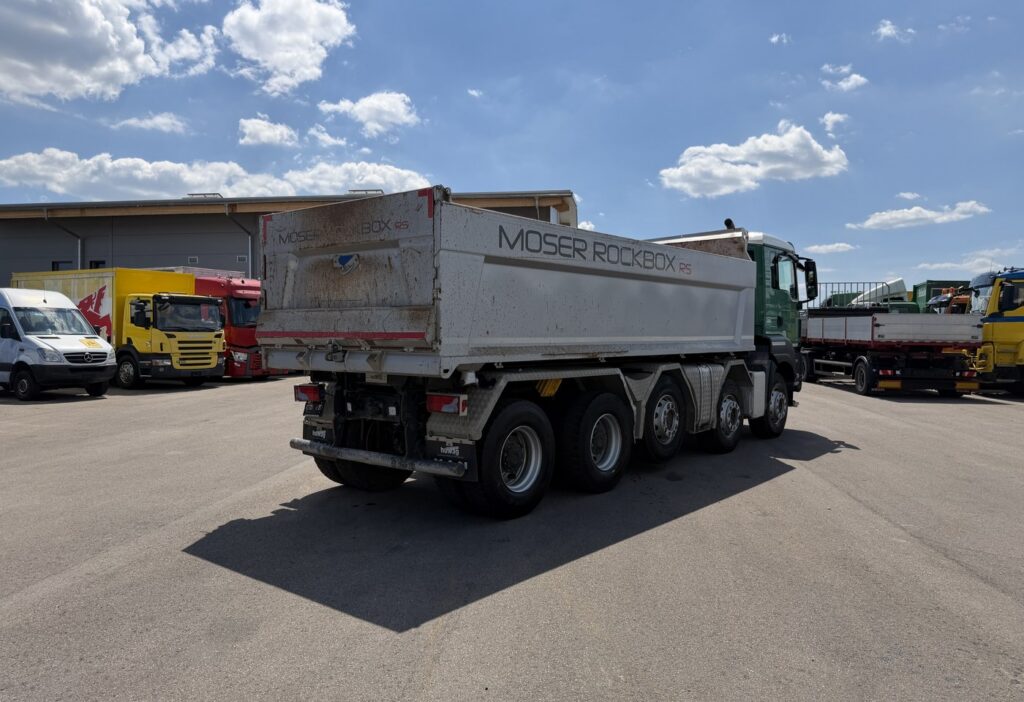 2015 MAN TGS 50.480 10x4 Moser Rockbox