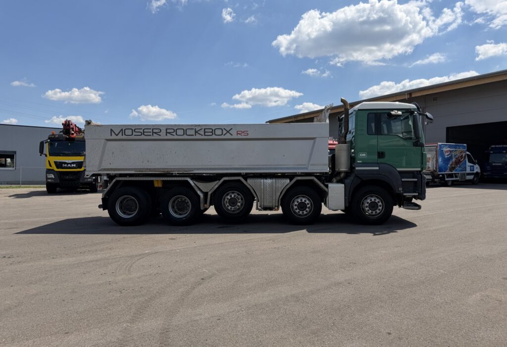 2015 MAN TGS 50.480 10x4 Moser Rockbox