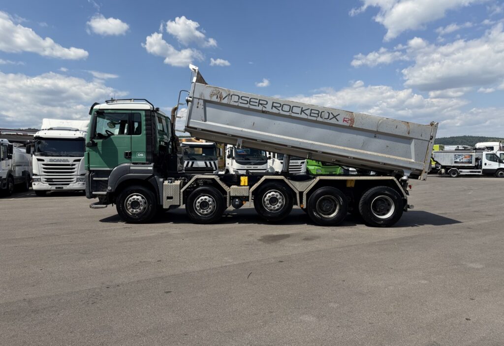 2015 MAN TGS 50.480 10x4 Moser Rockbox
