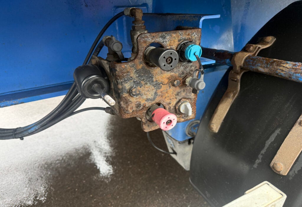 2001 GK SLA 30 Steering axle