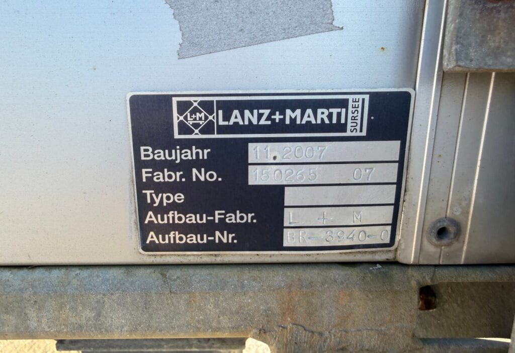 2007 Lanz+Marti Wechselpritsche