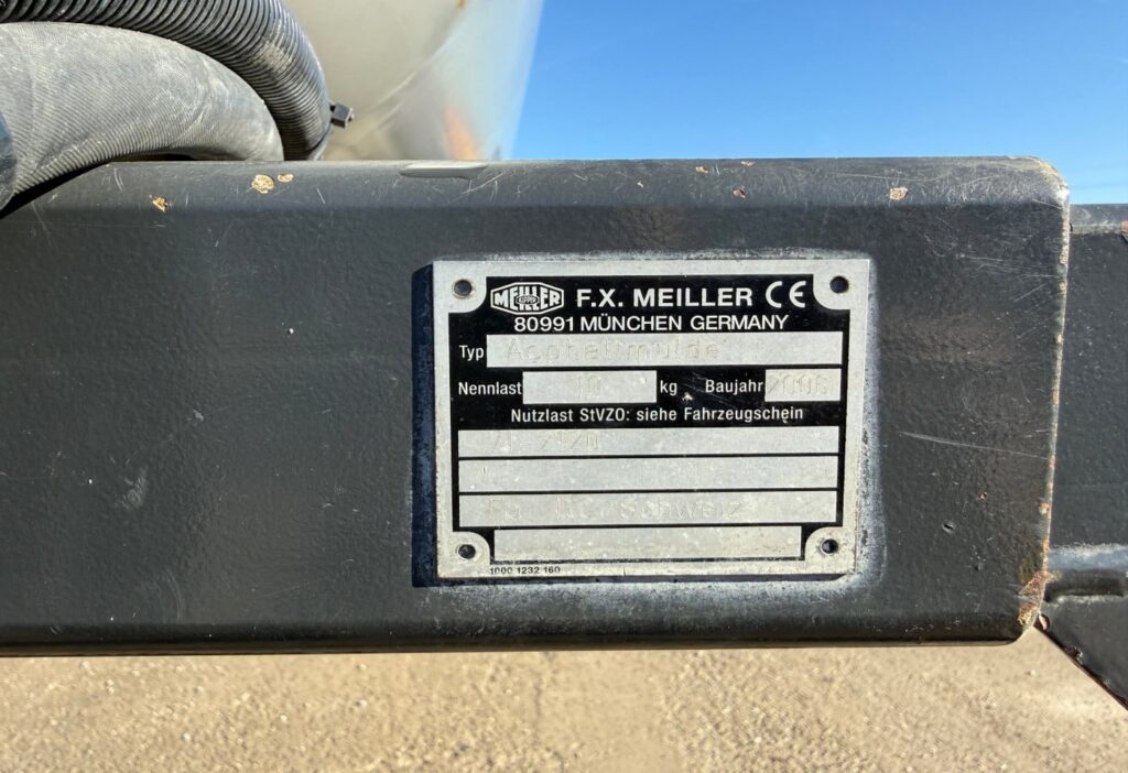 2006 Meiller Betonmulde 14m³ Isoliert