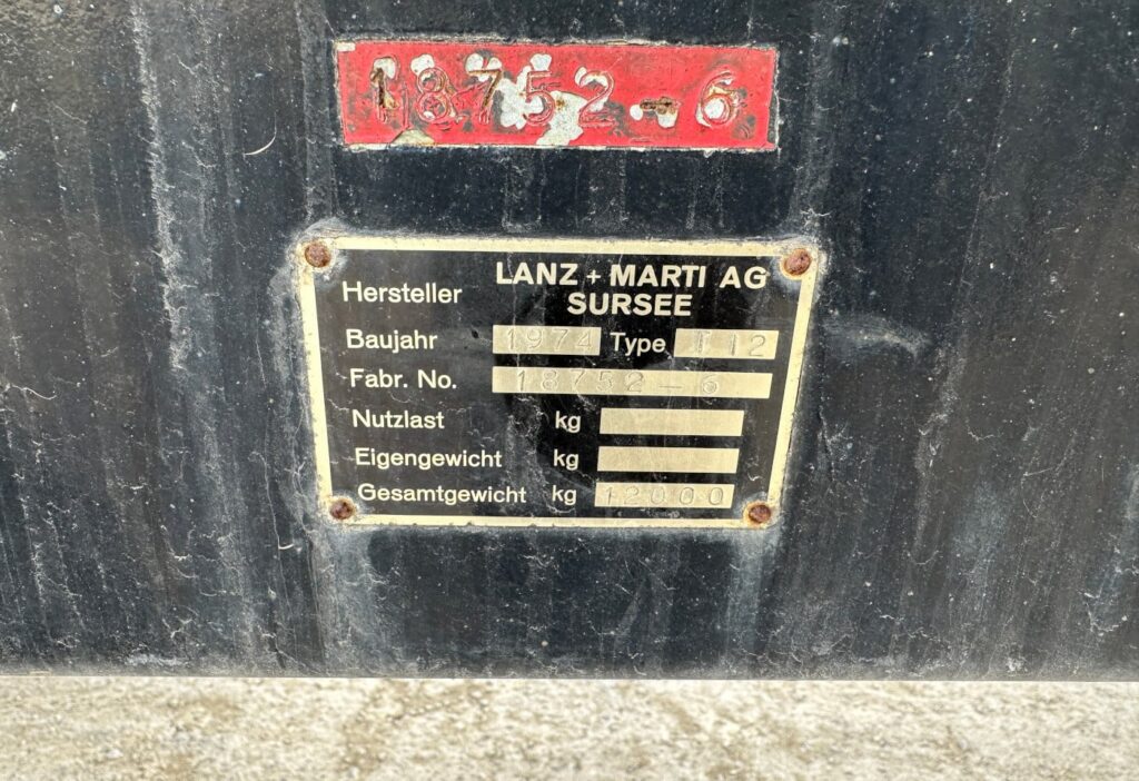 1974 Lanz+Marti T 12