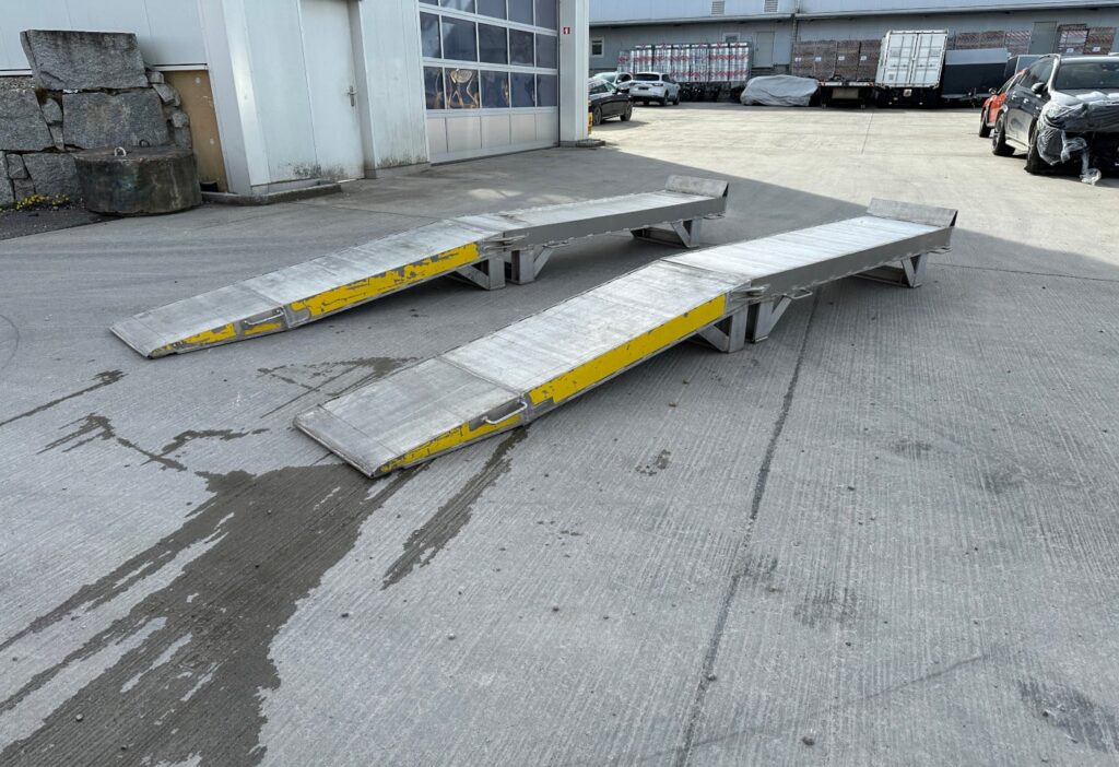 Auffahrtrampe