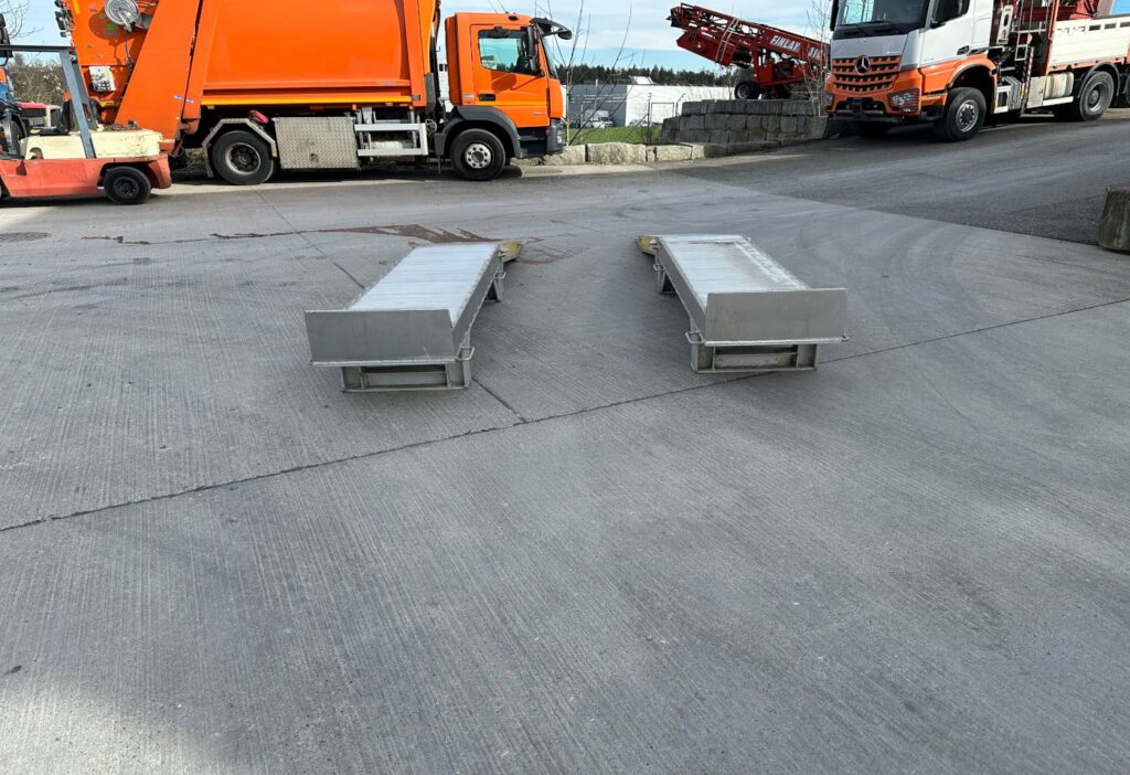 Auffahrtrampe