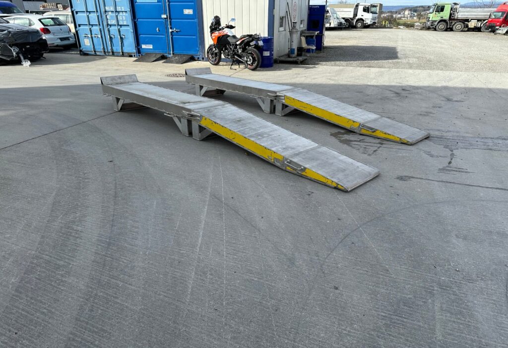 Auffahrtrampe