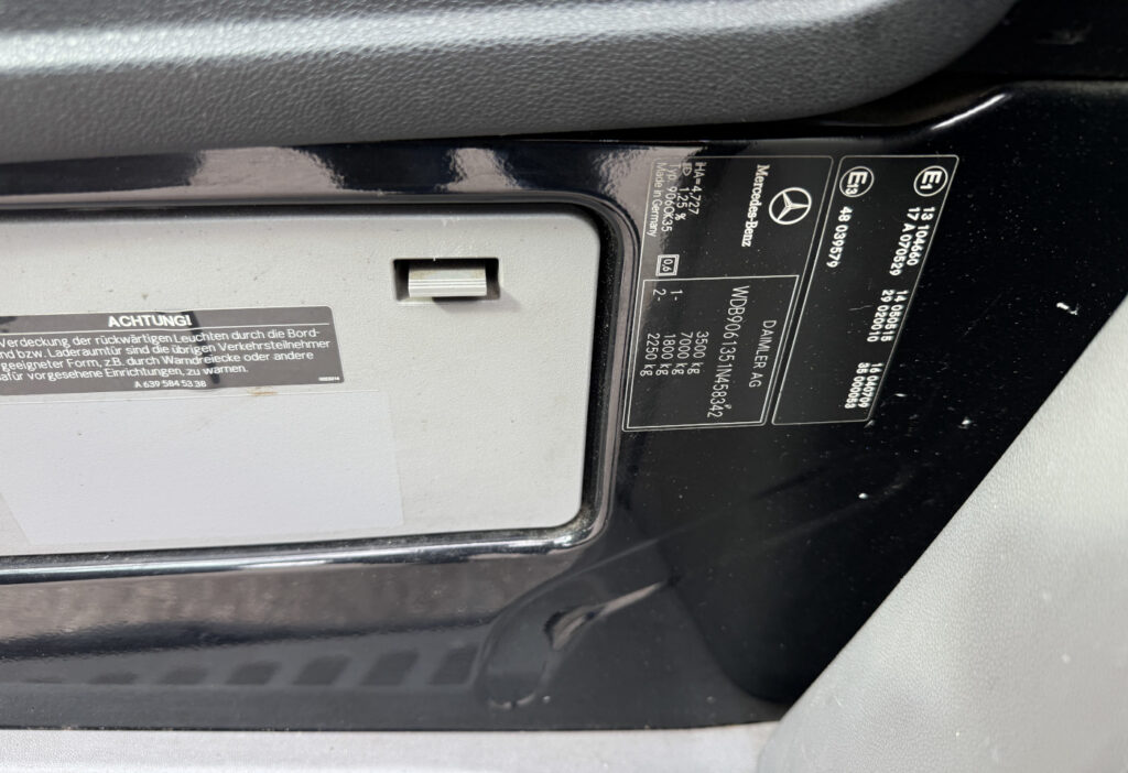 2010 Mercedes-Benz 316 CDI Koffer/HB