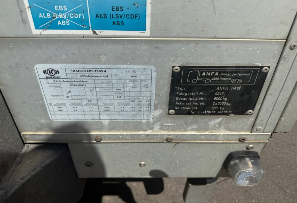 2005 Anfa TM6V Brücke